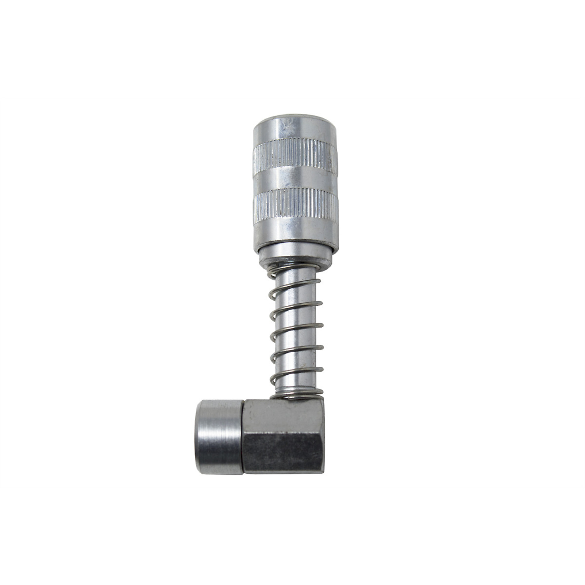 K Tool International Compact Quick Connect Grease Coupler — 90 Degree, 4000 PSI, Model# KTI73958